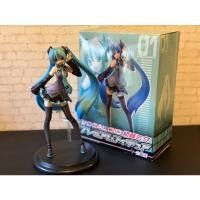 ราคา Hastune Miku งานแท้ Bandai งานมือสอง สภาพตั้งโชว์ ไม่มีตำหนิ แถมตัวเล็กสองตัว (16288003263)