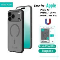 ราคา เคสโทรศัพท์โปร่งใสสําหรับ Apple iPhone 17 Pro Max iPhone Air Magnetic Case Nillkin Frosted Shield Pro กันกระแทกป้องกันลายนิ้วมือปกหลัง (41570301603)