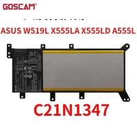 ราคา ✿Original Asus W519L X555LA X555LD A555L แบตเตอรี่โน้ตบุ๊ค c21n1347แบตเตอรี่ (26521149337)