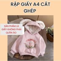 ราคา ตัดกระดาษ ก4 เพื่อเย็บเสื้อกันหนาวฤดูใบไม้ร่วง-ฤดูหนาวของเด็กผู้หญิงหูกระต่าย - หนึ่ง138 (45751010786)