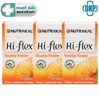ราคา (แพค 3 ขวด) Nutrakal Hi-flex นูทราแคล ไฮ-เฟล็กซ์ ผลิตภัณฑ์เสริมอาหาร ผงโรสฮิป จาก Denmark 120 แคปซูล [DKP] (25811768790)