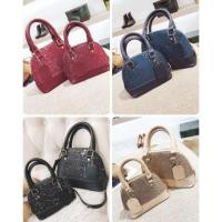 ราคา กระเป๋าแฟชั่นทรง Coach Glitter leather (926299302)