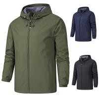 ราคา แจ็คเก็ตกันลมระบายอากาศสําหรับผู้ชาย เสื้อแจ็คเก็ตกันลมและฝน เสื้อแจ็คเก็ตปีนเขาผู้ชาย 3Colors M (20420984243)