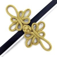 ราคา เงินทองรอบเชือกผีเสื้อ กี่เพ้า เสื้อผ้าเด็กตกแต่งปุ่มปมจีนอุปกรณ์เสื้อผ้าโบราณปุ่มจีน (27022136916)