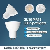 ราคา 5PCS/Set LED Bulb Spotlight GU10 MR16 MR11 Indoor Lighting 5W 6W Chandelier LED Lamp For Downlight Table Light 110v 220V (23376805724)