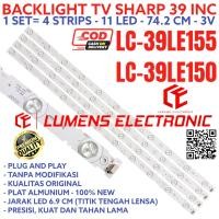 ราคา SHARP LED TV BACKLIGHT 39 INC LC 39LE155 39LE150 39LE155M 39LE150M LC39LE155M LC39LE150M LC39LE155 LC39LE150 LAMP BL 39LE 11K 3V LC150LE 150M LC-39LE (57152172027)