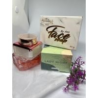 ราคา เซตเลดี้3ชิ้นสบู่หน้าเงาครีมเลดี้ครีมละมุน (23586650252)