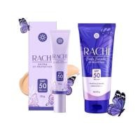 ราคา กันแดดราชิ ทาตัว /กันแดดราชิ ทาหน้า RACHI SPF 50PA+++ บํารุงผิวหน้า สกินแคร์ ใบหน้า Skincare กันน้ำ เหลือง รองพื้น (40159451260)