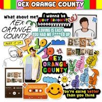 ราคา 20 ชิ้นสติกเกอร์ REX ORANGE COUNTY Band Pack | สติ๊กเกอร์กันน้ําป้องกันการจางหาย (44700228042)