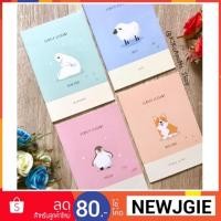 ราคา (ใส่โค้ด NAWJGIE ลดอีก 80฿)‼️สมุดโน๊ตปกอ่อน ✨Moshi Moshi ✨ขนาด notebook สันเย็บแม็ค (1489359636)