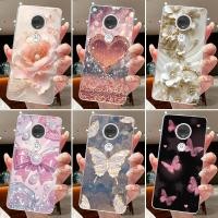ราคา เคสโทรศัพท์สําหรับ Motorola Moto G7 / Moto G7 Plus ผีเสื้อโบว์เคสป้องกันซิลิโคนอ่อนนุ่มโปร่งใส TPU Cover (54005802535)