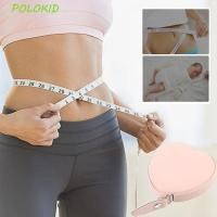 ราคา POLOKID ไม้บรรทัดยืดหยุ่น 2 ชิ้น, เทปวัดรูปหัวใจหนัง PU, น่ารักขนาดคู่ทนต่อการสึกหรอสีชมพูผ้าเครื่องมือ Gauging การวัดร่างกาย (46702980557)