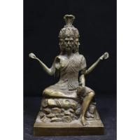 ราคา รูปหล่อ ฤาษีพรหมเมศ อาศรมฤาษีเณร จ.อยุธยา เนื้อโลหะทองเหลือง หน้าตัก5นิ้ว (43562178999)