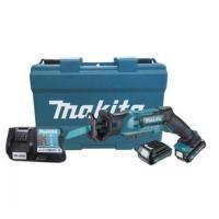 ราคา MAKITA เลื่อย เลื่อยชัก รุ่น JR105DWYE CORDLESS RECIPROCAL (ใบ B-TYPE) ( JR105DZ + แบต1.5ahx2 + แท่นชาร์จ ) (19677914413)
