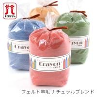 ราคา Hamanaka Crayon Felt Wool ใยขนแกะ สำหรับงาน Needle Felting (30g) Made in Japan (29236211007)