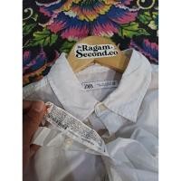 ราคา KEMEJA เสื้อเชิ้ตแบรนด์สีขาว (43351238851)