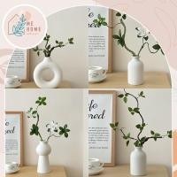 ราคา แจกันดอกไม้ แจกันเซรามิกทรงโมเดิร์น มูจิสไตล์ แต่งห้อง ถ่ายรูปสวย วางดอกไม้เพิ่มฟีลอบอุ่น (28943787945)