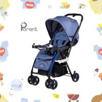 ราคา PARENT รถเข็นเด็ก 2013 พับเก็บได้ เข็นหน้าหลังได้ ปรับเอนได้ ยี่ห้อ Parent (21012466239)