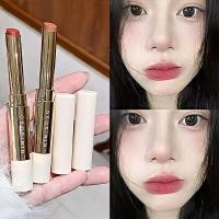 ราคา Nini Soso Nude Double-ended Lipstick Matte Long-lasting Lip Mud with Lip Brush (26661897022)