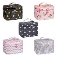 ราคา TOP Oxford Cloth Make-Up Bags Waterproof Nail Tech Organizer Portable Storage Large Cosmetic Box High Quality Vanity Case (21300460849)