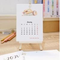 ราคา ปฏิทิน 2021 Floral Series - ปฏิทินตั้งโต๊ะสุนทรียศาสตร์ (8530961287)