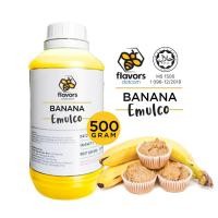 ราคา [HALAL] รส Dotcom - Banana Emulco (250g/500g/1KG) (52955519015)