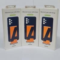 ราคา Samsung A53 Silicon Cover Case With Strap ORIGINAL (41364644383)