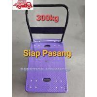 ราคา (มาใหม่) SIP PASANG HOME DIY 150KG/300kg PVC FOLDABLE PLATFORM HAND TRUCK TROLLEY/ RUMAH DIY 150KG/300kg PVC TROLI (20589061105)