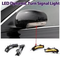 ราคา Perodua Myvi Axia Bezza / Toyota Wish Prius Mark-X กระจกมองข้าง LED DRL Daylight ลําดับไฟสัญญาณประตูด้านข้างโคมไฟ (24294636003)