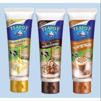 ราคา ทีพอทนมข้นหวานหลอดบีบ 180 g. สูตรนมสด/คาราเมล/ช้อคโกแลต (1 กล่อง x 8) (21041450785)