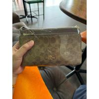 ราคา กระเป๋าใส่เงิน ใบใหญ่ coach สีแทนบราว ของแท้ (28879983988)