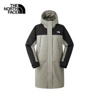 ราคา THE NORTH FACE WOMEN MOUNTAIN DRYVENT PARKA (ดูตารางไซซ์ ASIA/AP) - CLAY GREY-TNF BL เสื้อกันฝนผู้หญิง (42960043885)