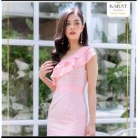 ราคา เดรสฉลุงานป้าย karat s มือ 1ป้ายห้อย (24922434208)