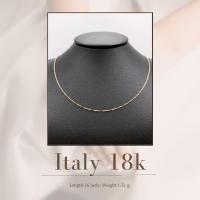 ราคา สร้อยคอทอง 18K (Italy Necklace) 1.31 กรัม (28373003939)