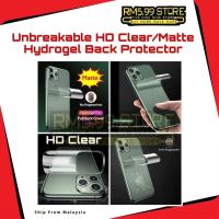 ราคา IQOO (Lion King Unbreakable HD/Matte)Z7 Z7x Z9 Z9x Nubia Neo 2 12 Z8 Z8x 3 GT 10 Z10 Back Hydrogel Protector (29886939827)