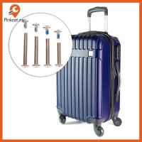ราคา Pinkcat 4Sets สกรูกระเป๋าเดินทางสแตนเลส อุปกรณ์เสริมกระเป๋าเดินทาง สลักเกลียวล้อกระเป๋าเดินทาง Rivets 6*30-45mm MY (54955714065)