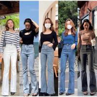 ราคา กางเกงยีนส์ขาม้า JIRANAN 6683 ขาม้ารุ่นขายดี (14508351259)