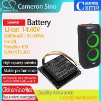 ราคา ✪CS ลำโพงแบตเตอรี่สำหรับ JBL PartyBox 100เหมาะกับ SUN-INTE-260 Li-Ion 14.40โวลต์2600มิลลิแอมป์ชั่วโมง/37.44Wh CS-JMB110S (26909356876)