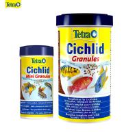 ราคา Tetra Cichlid Granules อาหารปลาหมอสีมาลาวี เหมาะสำหรับ ปลาหมอมาลาวีทุกขนาด อาหารครบ เร่งสี เร่งโต (16463218021)