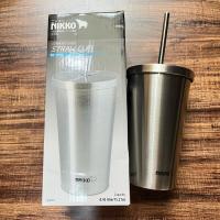 ราคา แก้วน้ำสแตนเลส NIKKO พร้อมหลอด KW-CSF45 ขนาด 450l ของแท้ % (25316640444)