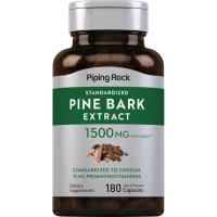 ราคา Pine Bark Extract 1,500 mg. (180แคปซูล) สารสกัดจากเปลือกสนฝรั่งเศส (22786407488)