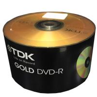 ราคา TDK DVD-R 4.7GB/120min 16x (Pack 50 Disc) (573509439)