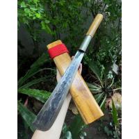 ราคา มีดมาเชเต้ Machete มีดเหน็บ Camp มีดเดินป่า มีดแคมป์ สปาต้า มีดปลายหว้าย มีดใช้งาน ใบ 12.5” ตีร้อนชุบแข็ง ผิวไฟ ด้ามไผ่ (19296408985)