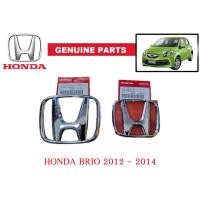 ราคา ของแท้เบิกศูนย์ ตราโลโก้ฮอนด้า บริโอ้ ปี 2012 - 2014 HONDA BRIO logo emblem genuine parts (24918134071)
