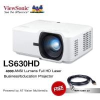 ราคา ViewSonic LS630HD 4,000 ANSI Lumens Full HD 1080P Laser Projector - รับประกัน 3 ปี (53353127045)