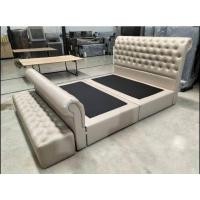 ราคา เตียงบล๊อกไม้หัวผังเพชร มีท้ายเตียง (16317330022)