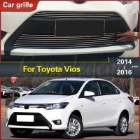 ราคา High Quality 304 Stainless Fit Well Modification Car Front Grille Racing Grills Grill Cover Trim fo (47904971694)