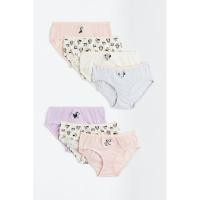 ราคา H&M เด็กผู้หญิง 7 ชิ้นกางเกง Minnie Mouse Disney Original ชุดชั้นในเด็กผู้หญิง (42455809900)