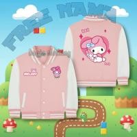 ราคา เสื้อแจ็คเก็ตเบสบอลเด็ก / Varsity Jacket สําหรับสาว 5 ขวบ My melody Sanrio (48454136562)