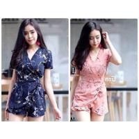 ราคา จั้มสูท สาวอวบ ลายดอก ( ขายดีมาก ) (1046156279)